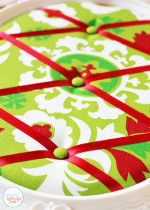 This DIY tufted memo board at Positively Splendid is gorgeous, and it can be made with absolutely any frame! This would be perfect for displaying holiday cards and photos.