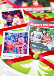 This DIY tufted memo board at Positively Splendid is gorgeous, and it can be made with absolutely any frame! This would be perfect for displaying holiday cards and photos.