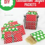 Homemade cinnamon-sugar packets. What a fun idea to tuck inside holiday gifts!