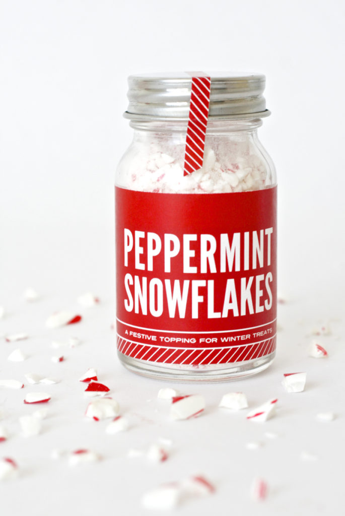 Peppermint Snowflake Gift Idea #SwellNoel