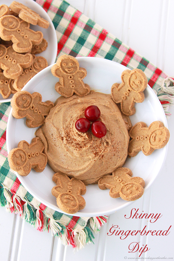 Skinny Gingerbread Dip - So delicious, you won't miss a single calorie!
