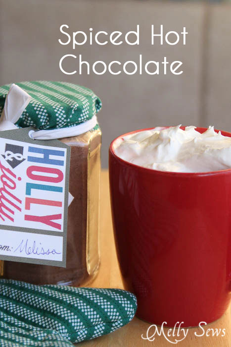 Spiced Hot Chocolate Recipe and Gift Idea