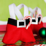 Santa Pants Treat Bags