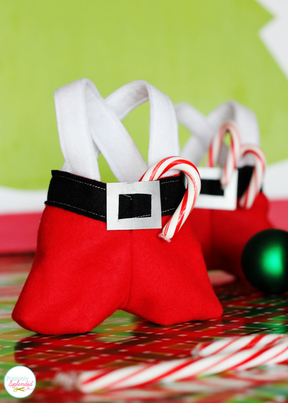 Santa Pants Treat Bags