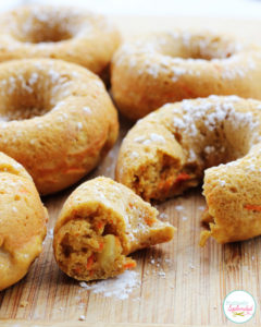 Super foods meet doughnuts in this delicious breakfast recipe. Easy to make, and the perfect easy and healthy weekday breakfast option!