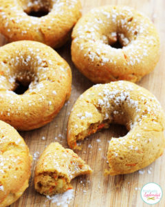 Super foods meet doughnuts in this delicious breakfast recipe. Easy to make, and the perfect easy and healthy weekday breakfast option!