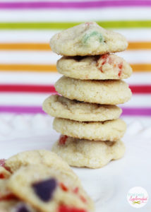 Rainbow Sugar Cookies - So perfect for St. Patrick's Day, or any day of the year!