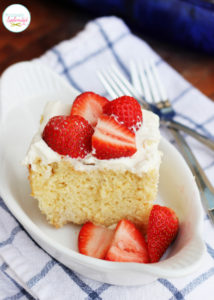 Tres leches cake recipe - Cake and sweet custard all in one. Indescribably good!