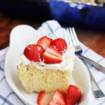Tres leches cake recipe - Cake and sweet custard all in one. Indescribably good!