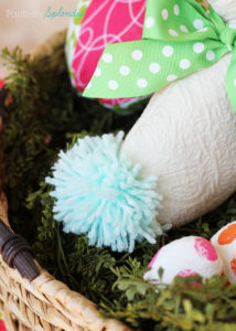 Adorable Easter bunny softie pattern and tutorial at Positively Splendid. So cute and easy to make!