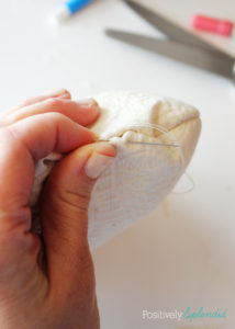 Adorable Easter bunny softie pattern and tutorial at Positively Splendid. So cute and easy to make!