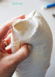 Adorable Easter bunny softie pattern and tutorial at Positively Splendid. So cute and easy to make!