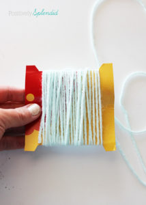 A super simple tutorial for how to make pom poms. No special tools needed!