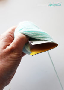 A super simple tutorial for how to make pom poms. No special tools needed!