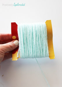 A super simple tutorial for how to make pom poms. No special tools needed!