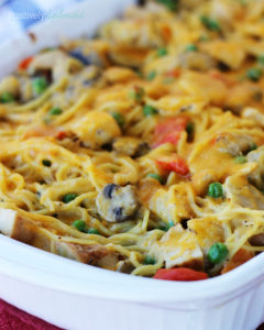 Chicken tetrazzini from scratch - no condensed cream soup required!