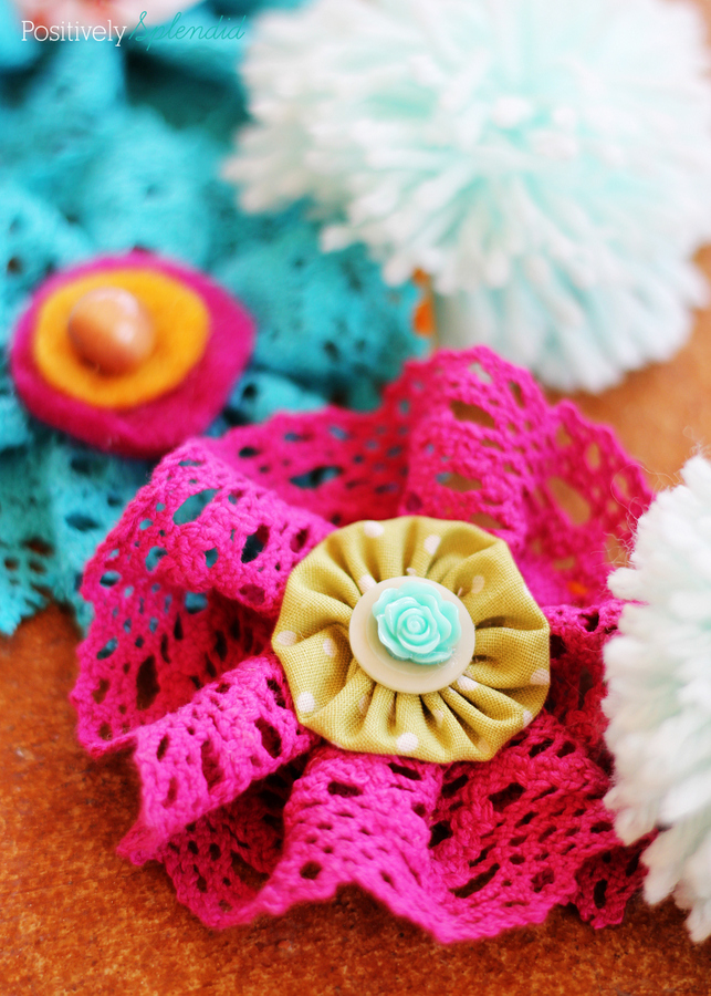 DIY Felt Flowers - Positively Splendid {Crafts, Sewing, Recipes and Home  Decor}