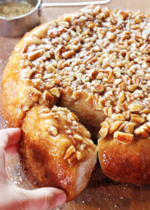 These Easter morning sticky buns bake up with an empty center--just like the empty tomb!