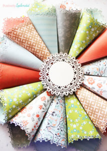 Rolled Paper Wreath Tutorial at Positively Splendid