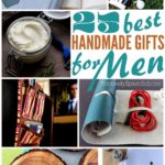 So many great ideas in this list of handmade gifts for men! Just in time for Father's Day.