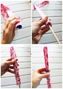This tool allows you to turn even the longest tubes of fabric right-side out in literally seconds. Wow!! Post also includes 5 other ingenious sewing tools everyone should own.