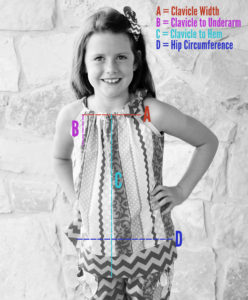 Free tutorial for how to draft patterns for and sew pillowcase dresses and tops. So easy to make and fun to wear!