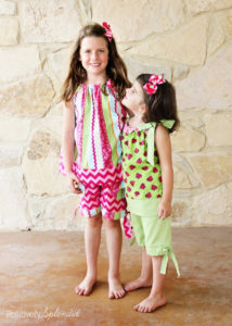 Free tutorial for how to draft patterns for and sew pillowcase dresses and tops. So easy to make and fun to wear!