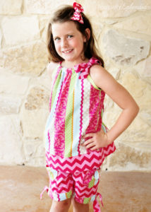 Free tutorial for how to draft patterns for and sew pillowcase dresses and tops. So easy to make and fun to wear!
