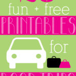 20 FREE printables for road trips. This is a great list! #HPFamilyTime