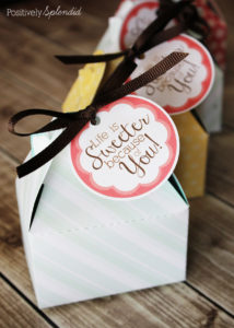 Free printables to package up sweet treats to show someone you care! #GiveBakery
