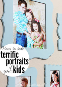 How to take fantastic portraits of your kids. These are some great, simple tips!
