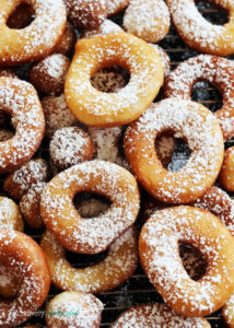 Homemade raised doughnuts--not as difficult as you think! Delicious recipe from Positively Splendid.