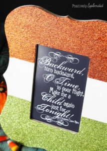 Color-Blocked Glittered Frame by Positively Splendid