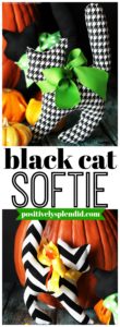 Black Cat Softie Sewing Pattern