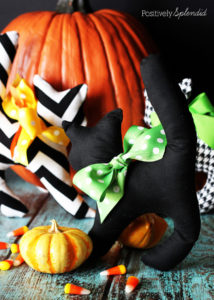 Black Cat Softie Sewing Pattern by Positively Splendid