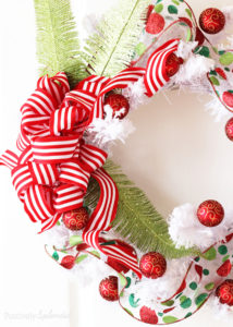 DIY Christmas Wreath at Positively Splendid