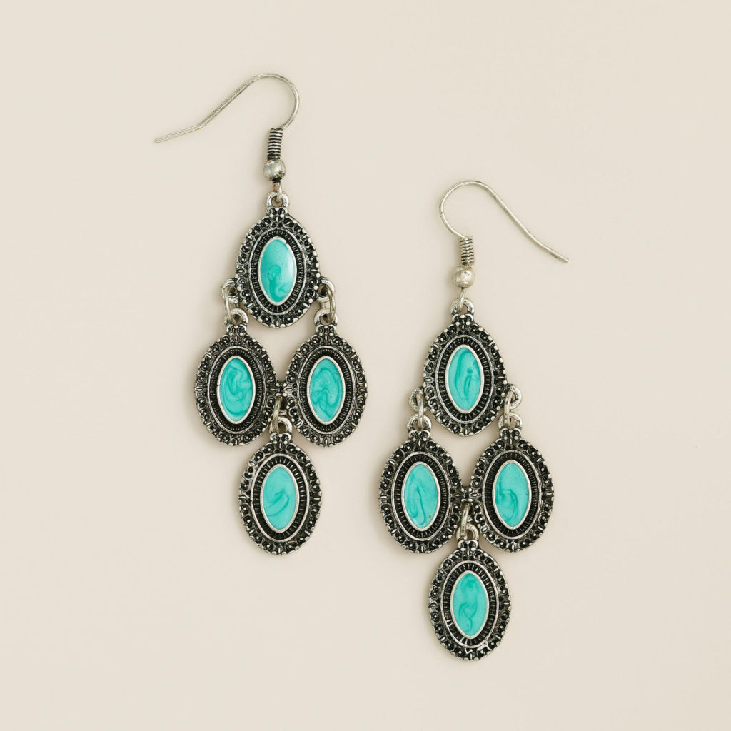 turquoise earrings