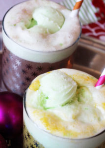 Sherbet spritzer recipe from Positively Splendid. Perfect for easy entertaining! #SodaStream