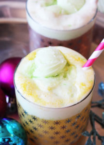 Sherbet spritzer recipe from Positively Splendid. Perfect for easy entertaining! #SodaStream