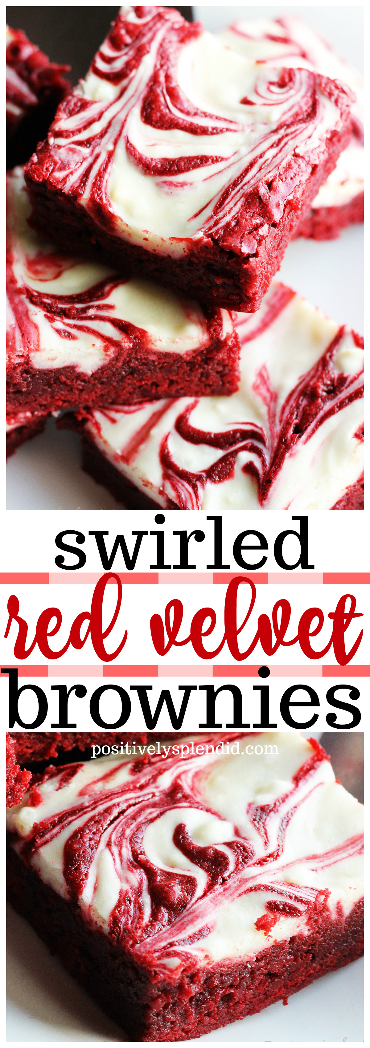 Red Velvet Swirl Brownie Recipe