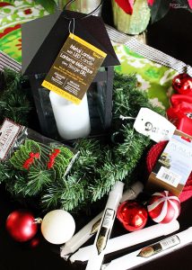 DIY Advent Wreath Lantern Centerpiece