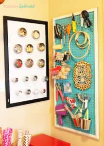 Great craft rooms organization ideas at Positively Splendid. #MichaelsMakers