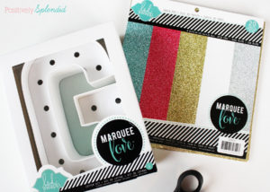 The EASIEST way to make DIY marquee letters! #MichaelsMakers