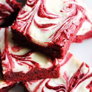 Red Velvet Swirl Brownie Recipe