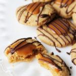 Peanut Butter Toffee Turtle Cookie Recipe