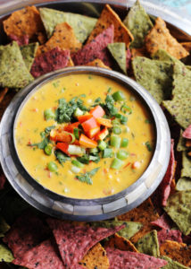 Delicious Veggie Queso Recipe at Positively Splendid #QuesoforAll