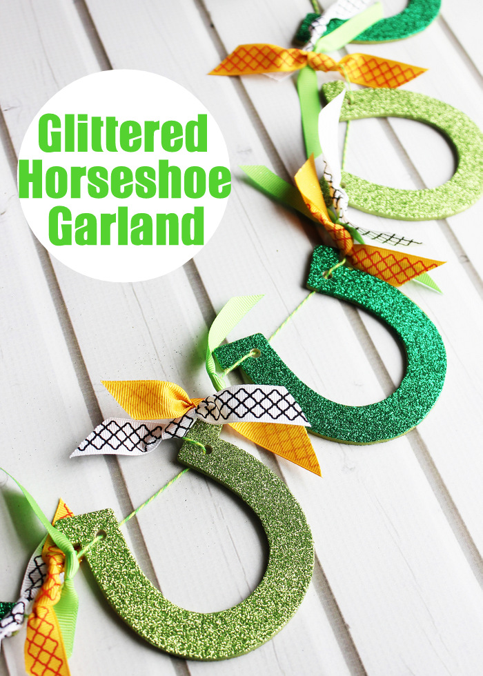 DIY Lucky Horseshoe Decor