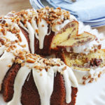Cinnamon Roll Bundt Cake Recipe with DELICIOUS Cream Cheese Glaze