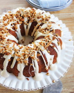 Cinnamon Roll Bundt Cake Recipe with DELICIOUS Cream Cheese Glaze