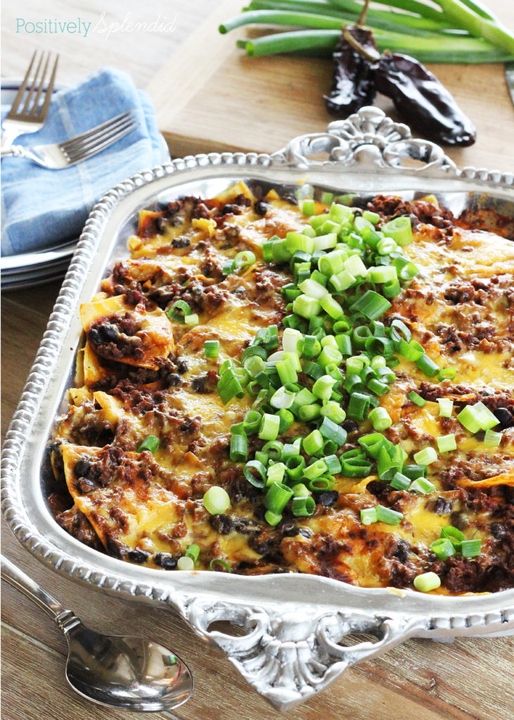 Taco casserole recipe - perfect for busy weeknights!